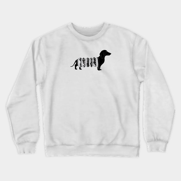 Dachshund Crewneck Sweatshirt by MOKO